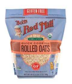 Gluten Free Organic Quick Cooking Rolled Oats